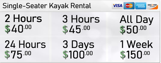 Single Kayak Rental in Naples Florida