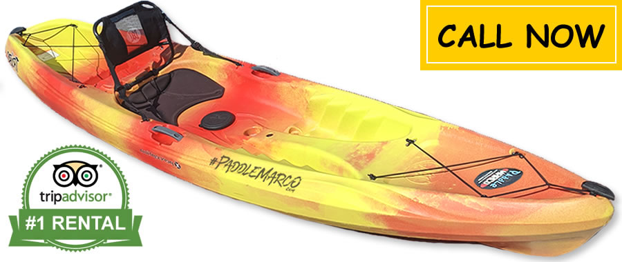 Kayak Rental Naples - Single Seater